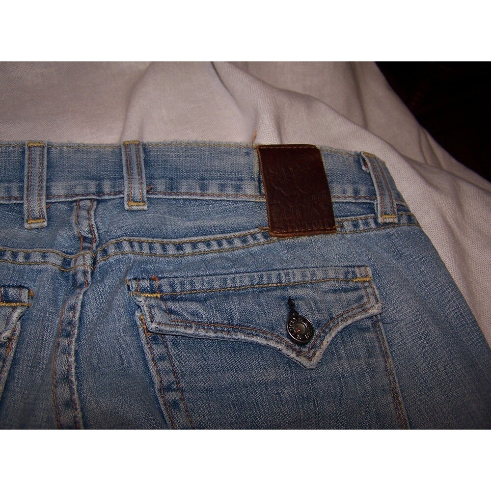 Lucky Brand‎ Socialite Jeans Size (womens) 8/29 Flap Pockets  PREOWNED - Picture 11 of 12